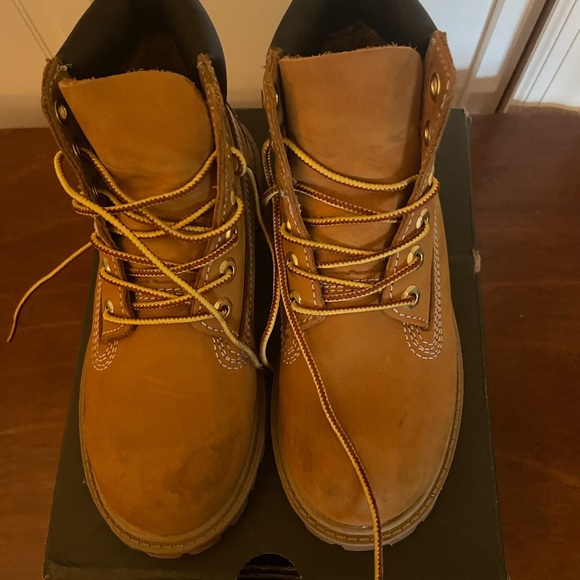 Timberland premium 6 in waterproof boot wheat nubuck - Toddler - Picture 2 of 6